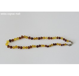 AMBERSTYLE ambre 32cm jaune cogna mat ferm magn