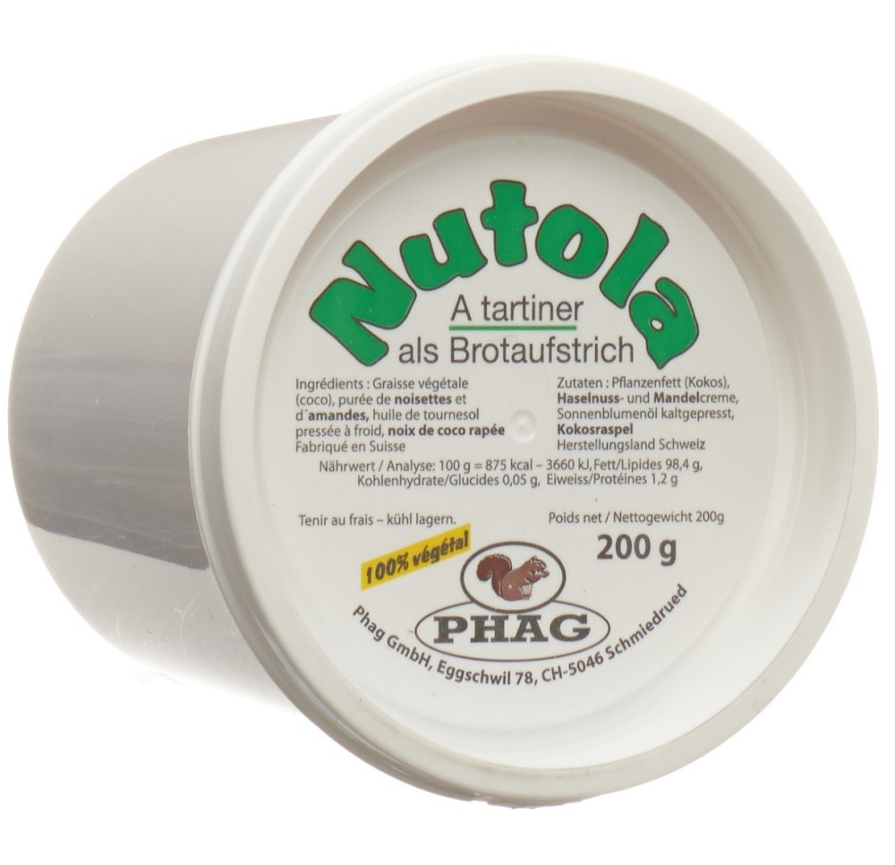 PHAG nutola de table 200 g PHAG nutola de table 200 g