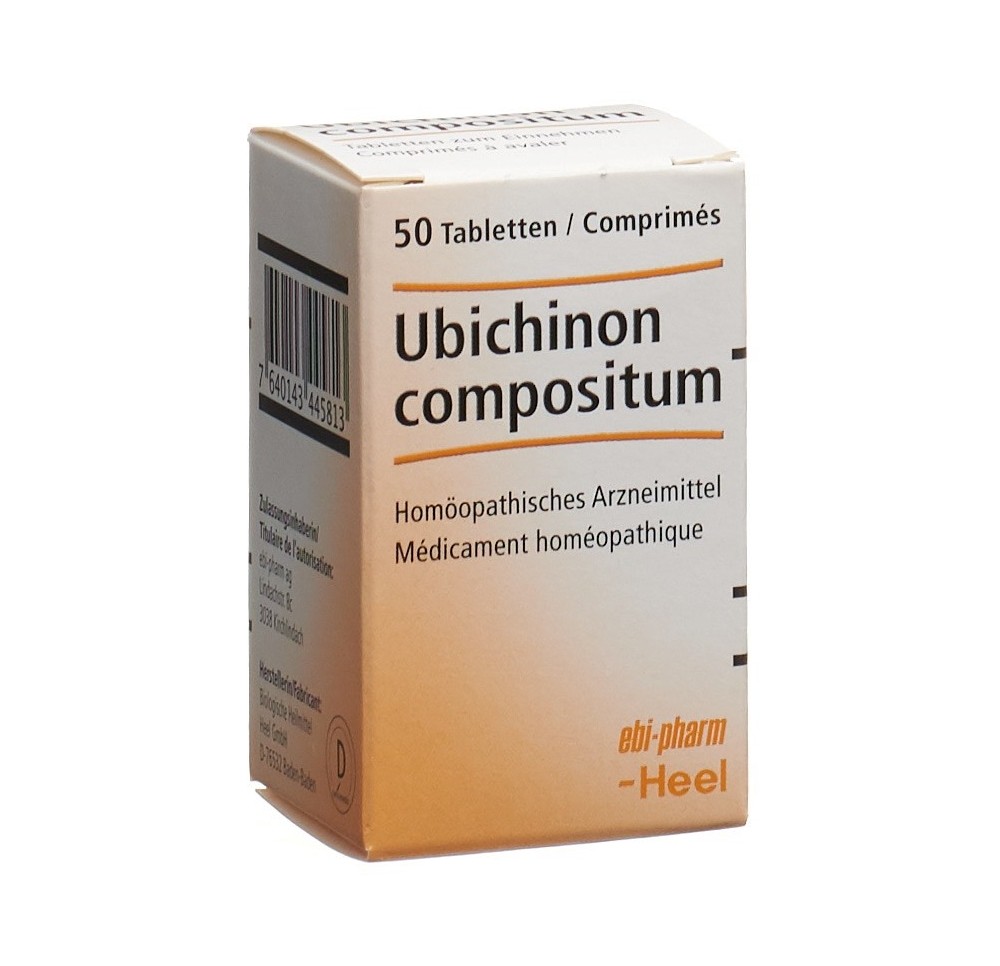 UBICHINON COMP Heel cpr bte 50 pce