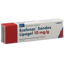 ECOFENAC Sandoz lipogel 10 mg/g tb 50 g
