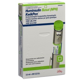 HUMINSULIN Basal KwikPen susp inj 5 stylo pré 3 ml