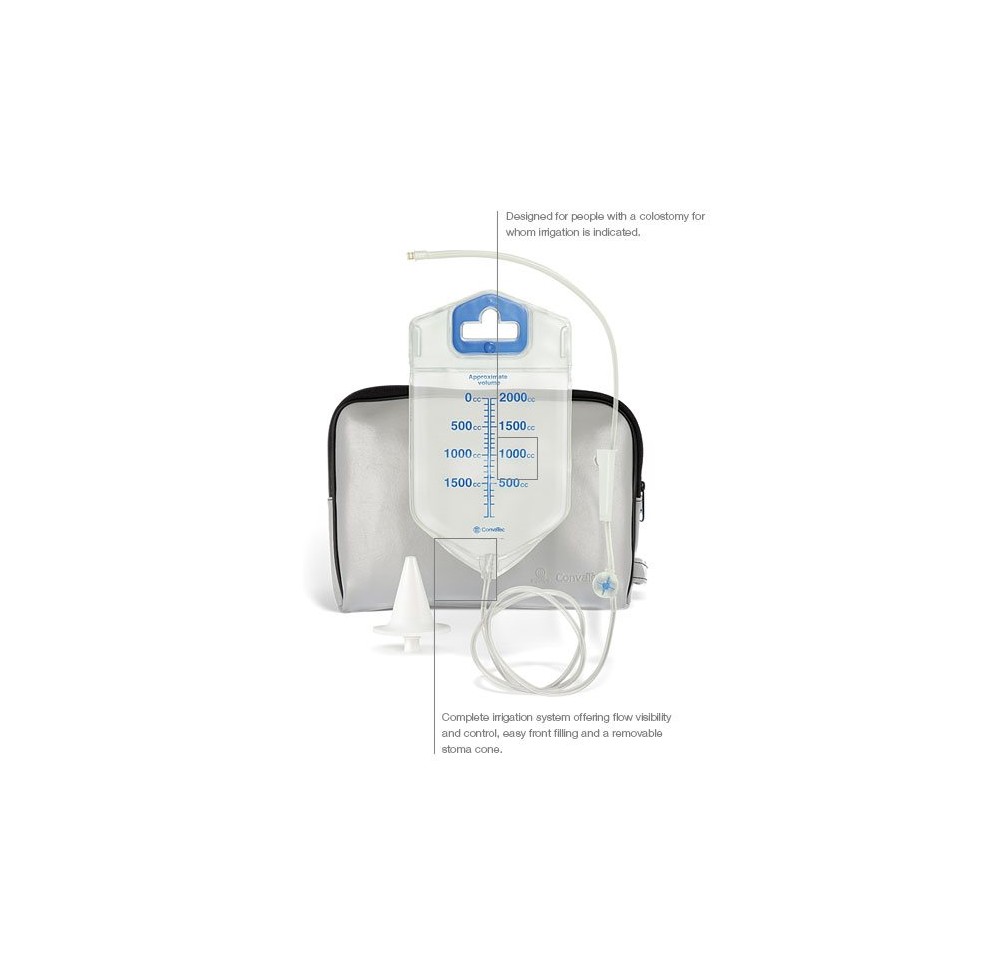STOMADRESS poche irrigation 50mm transp 30 pce