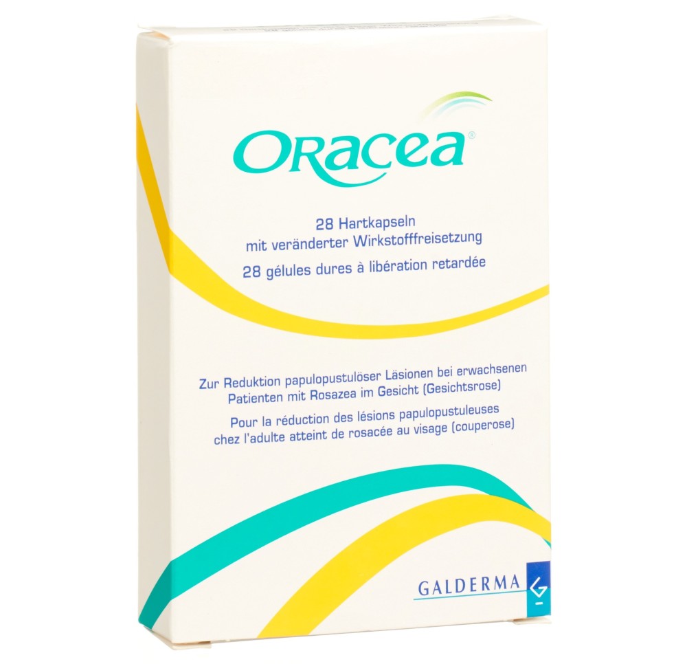 ORACEA caps ret 40 mg 28 pce ORACEA caps ret 40 mg 28 pce