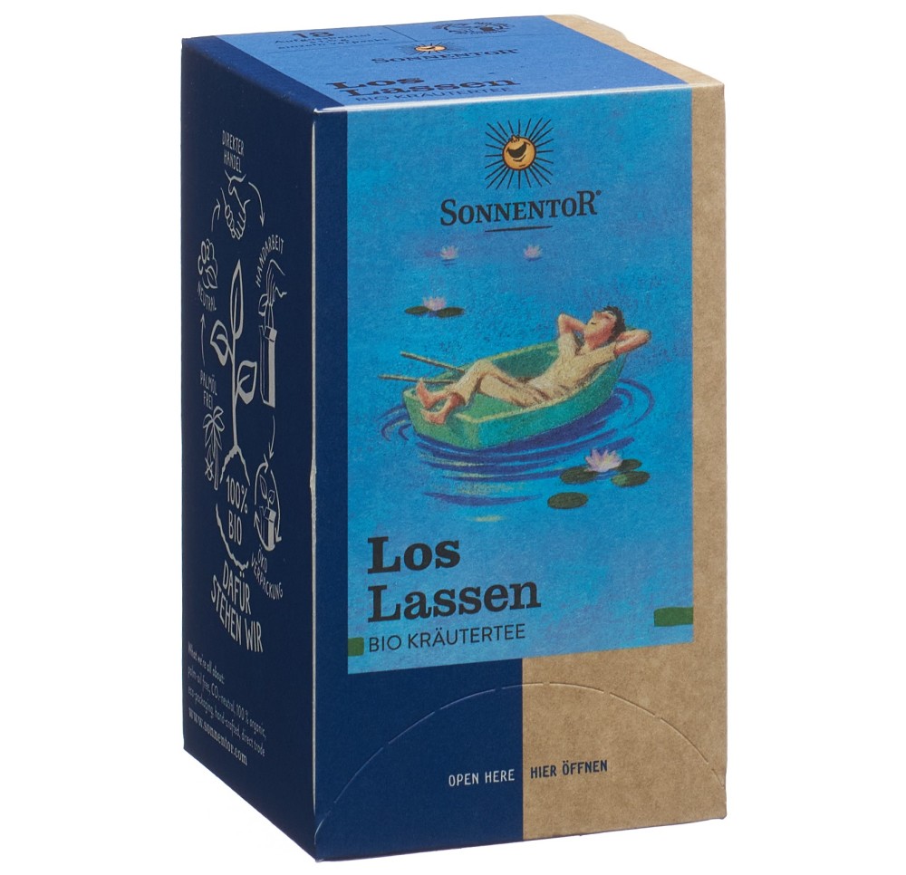 SONNENTOR loslassen tee BIO sach 18 pce