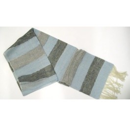 PHITEN aquatitan écharpe bleu gris