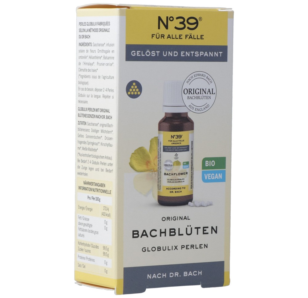 LEMON PHARMA Dr Bach globulix urgence bio 20 g