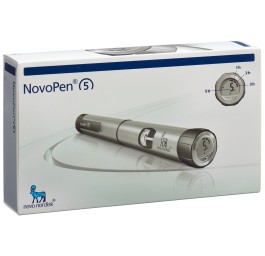 NOVOPEN 5 app injection insuline silver
