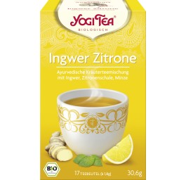 YOGI TEA Gingembre Citron Thé 17 sach 1.8 g