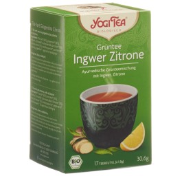 YOGI TEA Thé vert Gingembre citron 17 sach 1.8 g