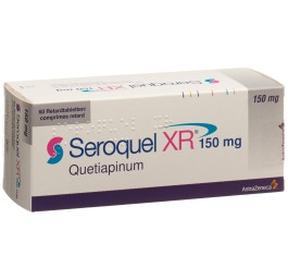 SEROQUEL XR cpr ret 150 mg 60 pce