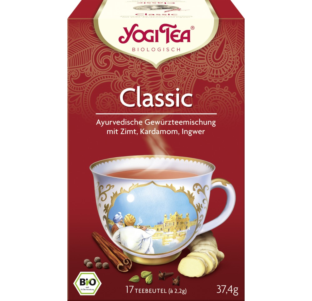 YOGI TEA Classic à la cannelle 17 sach 2.2 g YOGI TEA Classic à la cannelle 17 sach 2.2 g