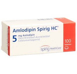 AMLODIPINE Spirig HC cpr 5 mg 100 pce
