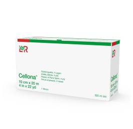 CELLONA attelle 20mx10cm 4couches pliée blanc