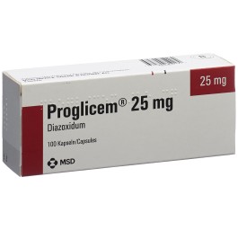 PROGLICEM caps 25 mg blist 100 pce