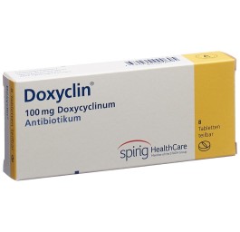 DOXYCLINE cpr 100 mg 8 pce