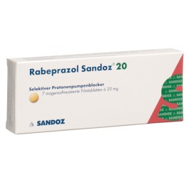 RABEPRAZOLE Sandoz cpr 20 mg 7 pce