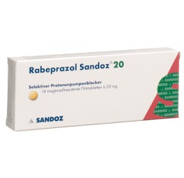 RABEPRAZOLE Sandoz cpr 20 mg 14 pce