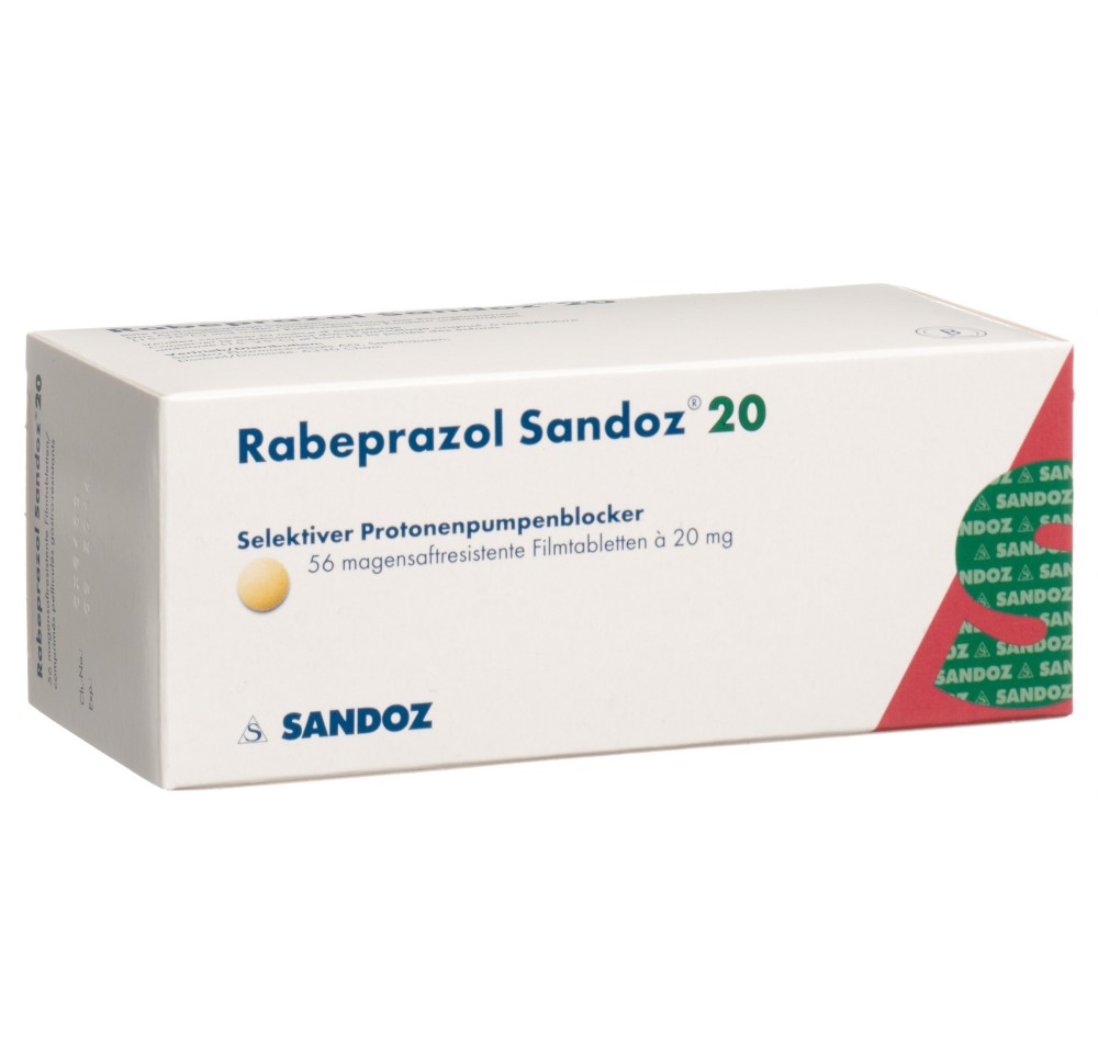 RABEPRAZOLE Sandoz cpr 20 mg 56 pce RABEPRAZOLE Sandoz cpr 20 mg 56 pce