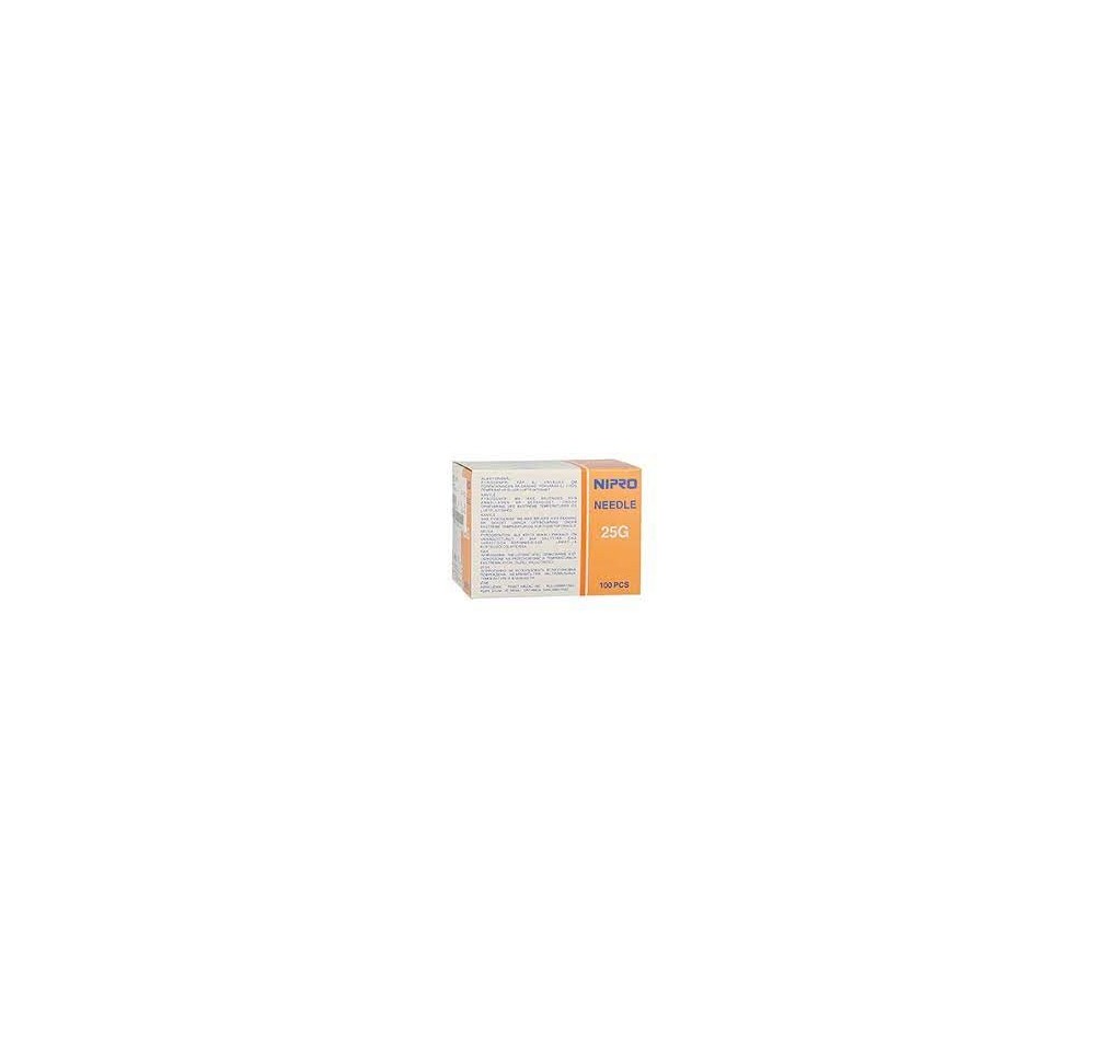 NIPRO aiguilles 0.5x16mm 25Gx5/8" orange 100 pce