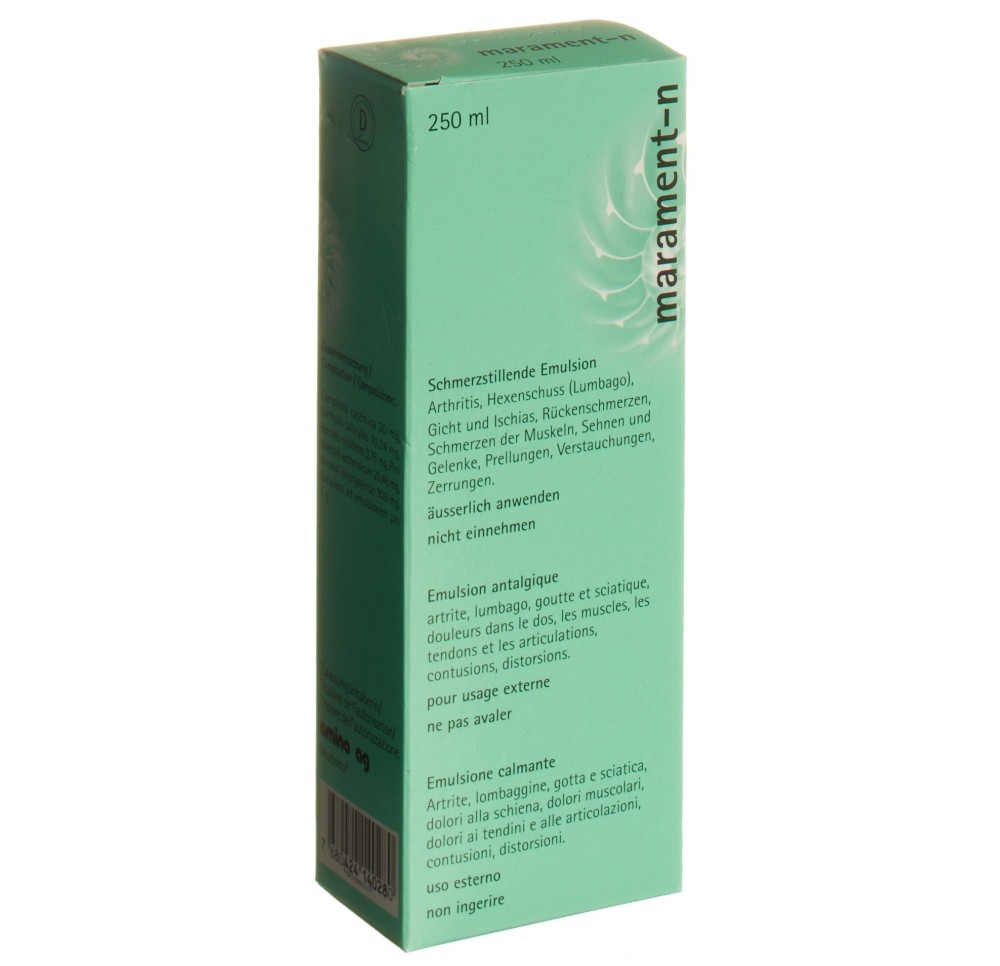 MARAMENT N émuls fl 250 ml