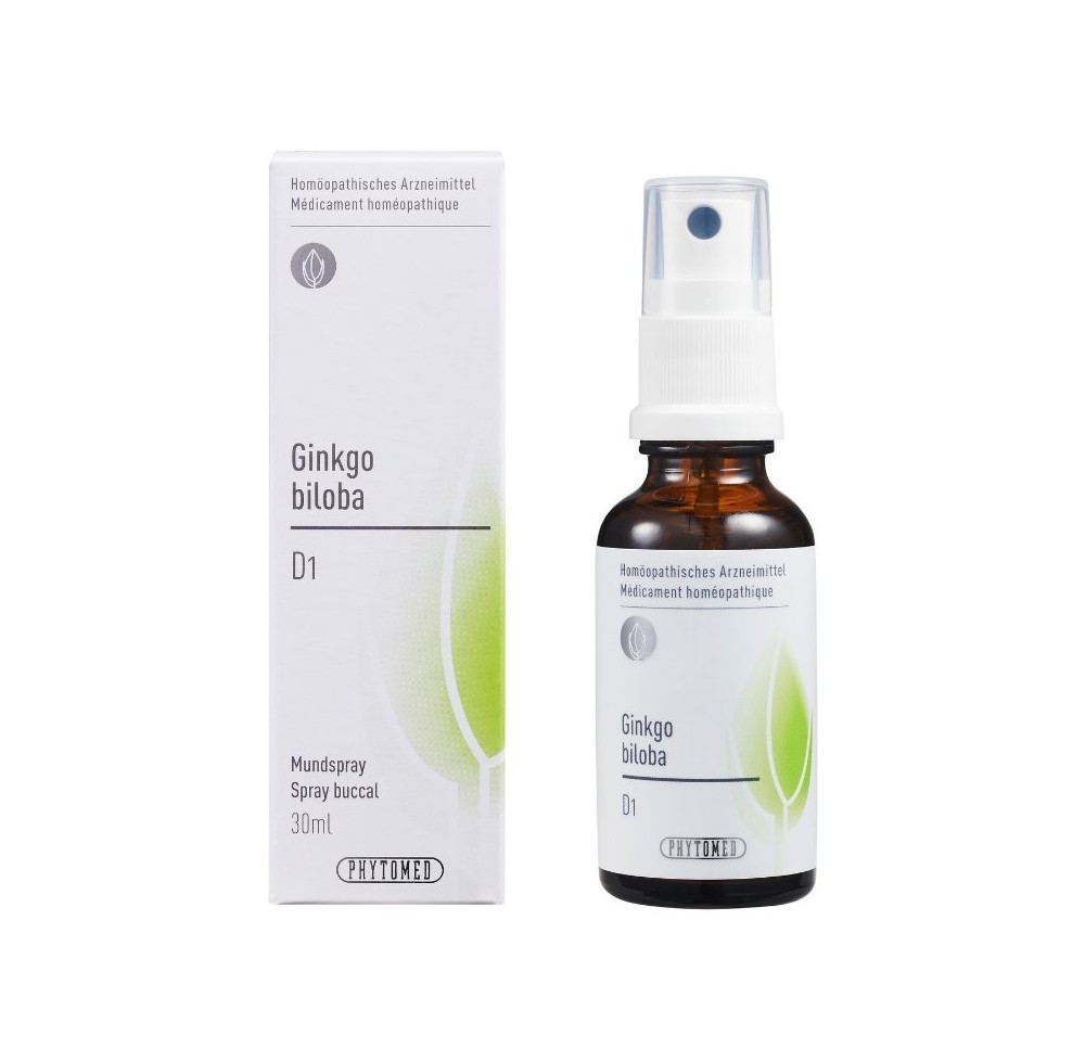 PHYTOMED GEMMO Ginkgo biloba liq 1 D spr 30 ml