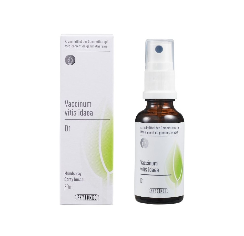 PHYTOMED GEMMO Vaccinium vitis ida liq 1 D 30 ml
