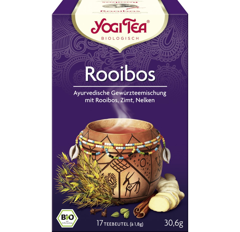 YOGI TEA Rooibush African Spice 17 sach 1.8 g YOGI TEA Rooibush African Spice 17 sach 1.8 g