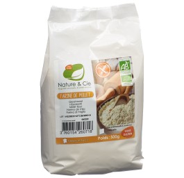 NATURE&CIE farine de millet sans gluten 500 g