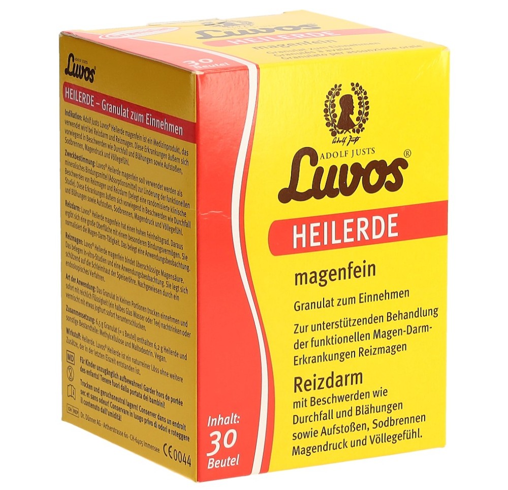 LUVOS argile médicin gran bien-être estomac 30 pce LUVOS argile médicin gran bien-être estomac 30 pce