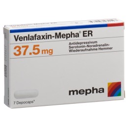 VENLAFAXIN Mepha ER depocaps 37.5 mg 7 pce