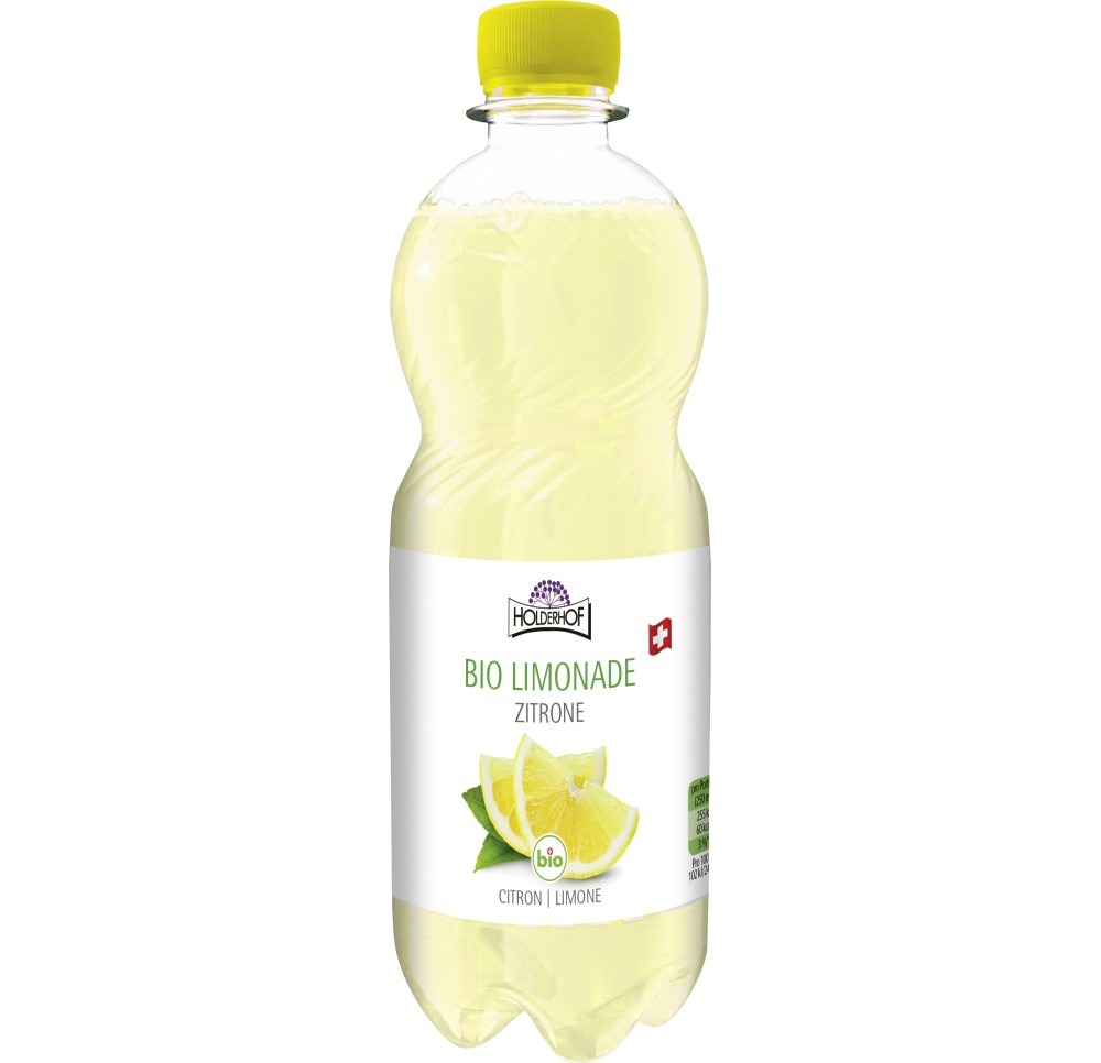 HOLDERHOF boisson rafraîch citron bio 5 dl HOLDERHOF boisson rafraîch citron bio 5 dl