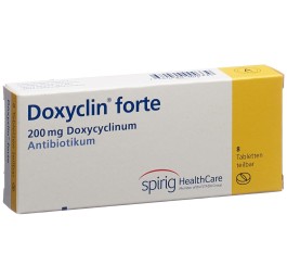 DOXYCLINE forte cpr 200 mg 8 pce