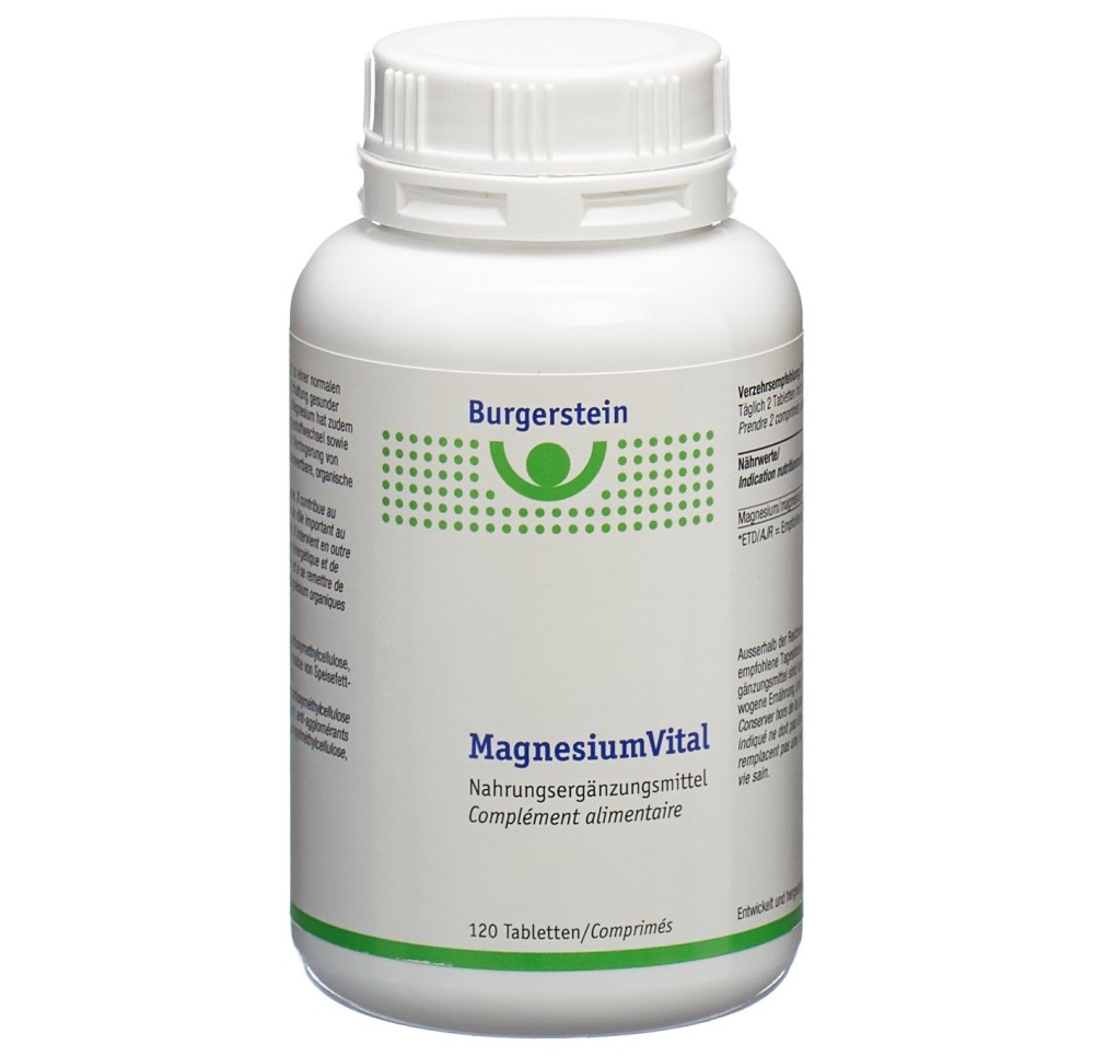 BURGERSTEIN Magnesiumvital cpr bte 120 pce