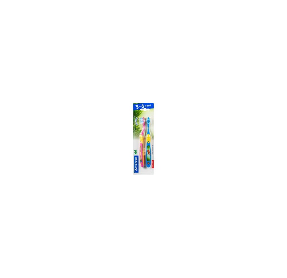 TRISA brosse à dents enfants kid duo 2 pce