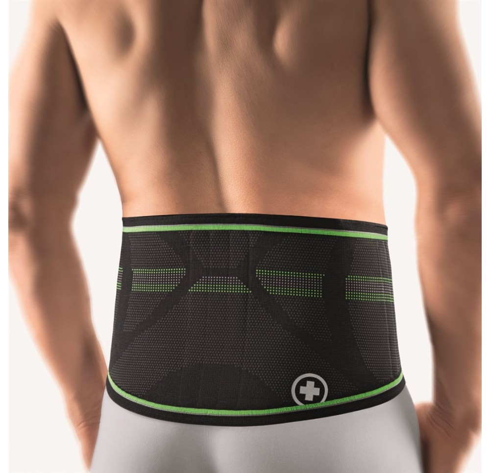 BORT STABILOBASIC sport bandage dos Gr5 noir/vert BORT STABILOBASIC sport bandage dos Gr5 noir/vert