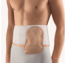BORT ceinture pour colostomie 15cm M blanc