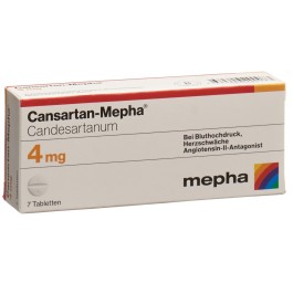 CANSARTAN Mepha cpr 4 mg 7 pce