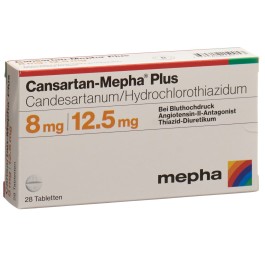 CANSARTAN Mepha plus cpr 8/12.5 28 pce