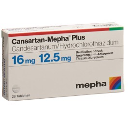 CANSARTAN Mepha plus cpr 16/12.5 28 pce