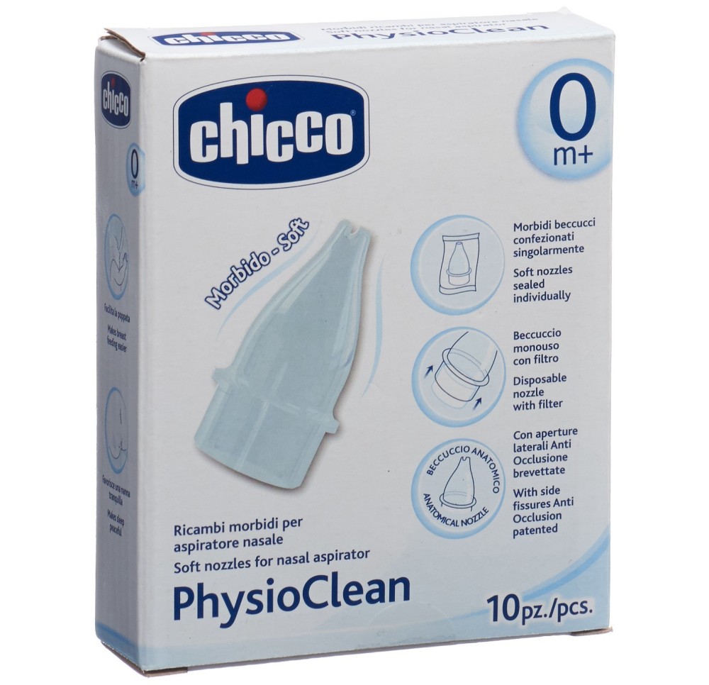 CHICCO physioclean rechange aspirateur nasal 0m+