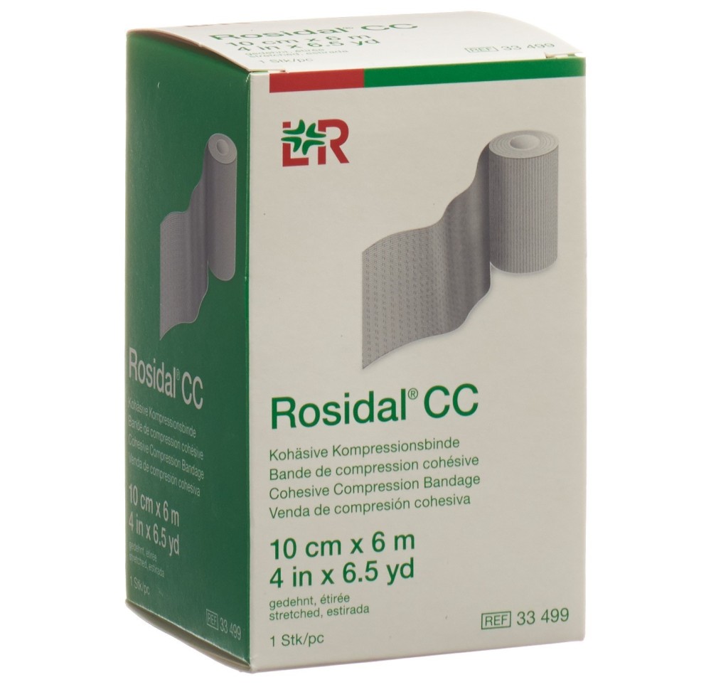 ROSIDAL CC bande compres cohés allon court 10cmx6m