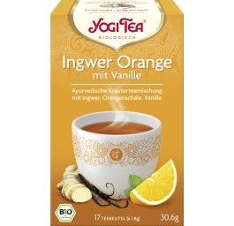 YOGI TEA Gingembre-Orange VANille 17 sach 1.8 g