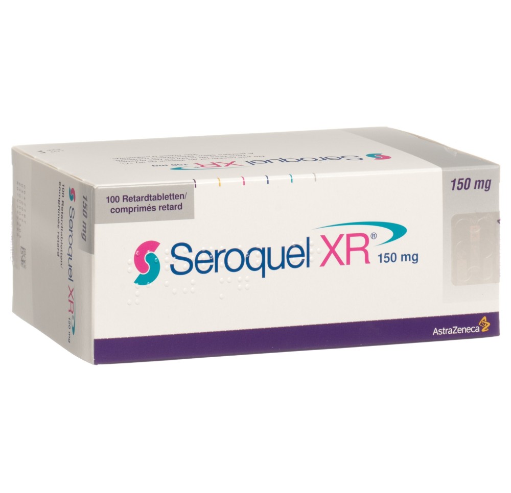 SEROQUEL XR cpr ret 150 mg 100 pce SEROQUEL XR cpr ret 150 mg 100 pce