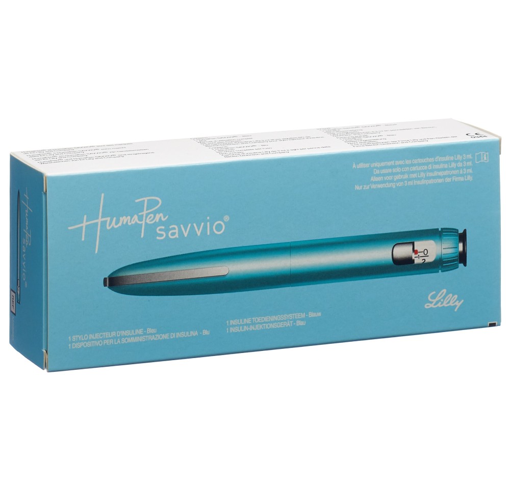 HUMAPEN Savvio stylo pour insuline bleu