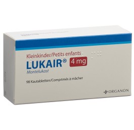 LUKAIR cpr croquer 4 mg 98 pce