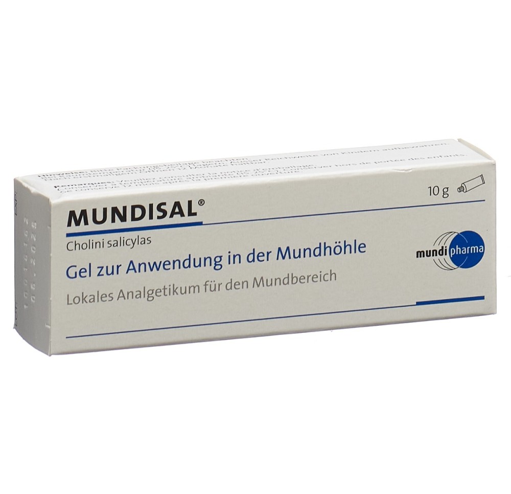 MUNDISAL gel tb 10 g MUNDISAL gel tb 10 g