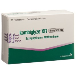 KOMBIGLYZE XR cpr pell ret 5 mg/500 mg 28 pce