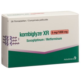 KOMBIGLYZE XR cpr pell ret 5 mg/1000 mg 28 pce