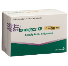 KOMBIGLYZE XR cpr pell ret 2.5 mg/1000 mg 56 pce