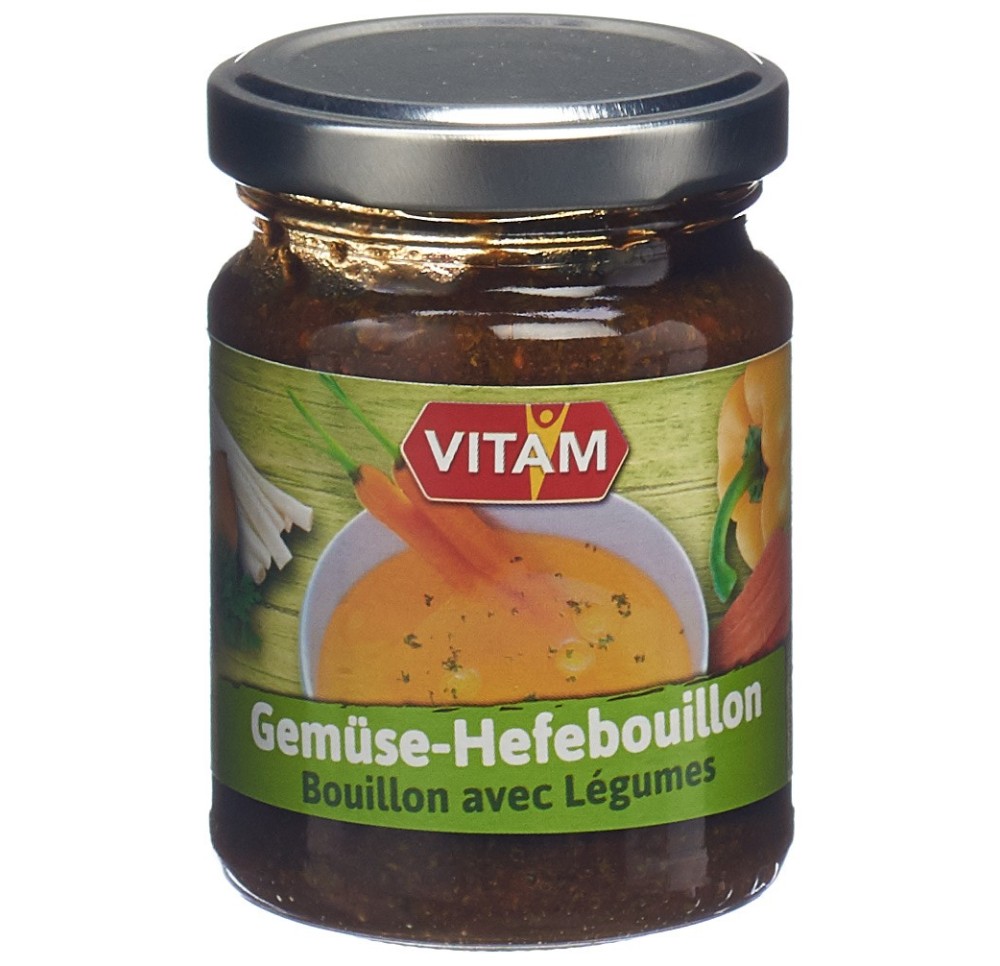 VITAM bouillon de levure pâte légumes sg 150 g VITAM bouillon de levure pâte légumes sg 150 g